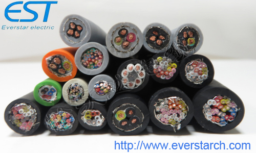 静态布线/低速拖链用标准柔性电缆