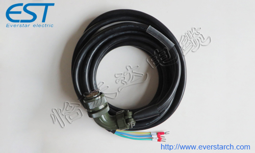 三菱J3/J4伺服中功率电机柔性电缆MR-PWCNS4CBL**M-H