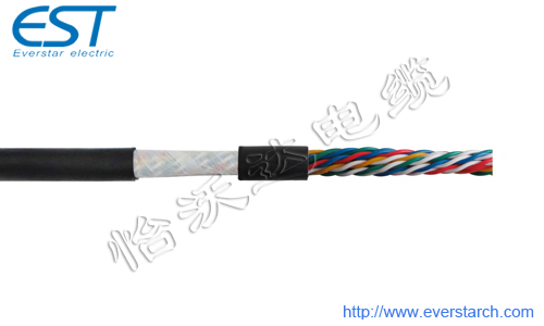 20芯28AWG 双绞高柔性拖链控制电缆