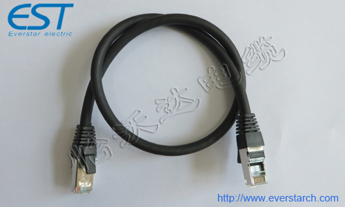 EtherCAT/EtherNet 注塑型Cat5e工业拖链网线