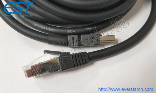 安川Σ7伺服柔性网络通讯线JEPMC-W6014-**-E