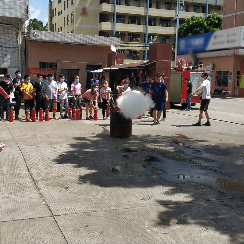 怡沃达消防演练